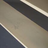 A Dutch wooden 1940s shelving unit in Modernist style