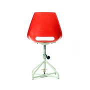Chaise rouge Vertex, Miroslav Navratil des années 1960