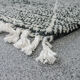 Tapis beni ouarain gris chine 240x160