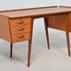 Office "Pl. Uddebo" in teak by Svante Skogh for AB Möbelfabriken Sweden 1960s