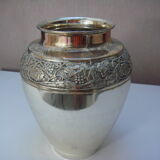 Vase en argent plaqué