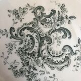 Set of 6 hollow plates gien iron earth