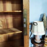 Parisian art deco oak wardrobe