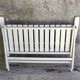 Foldable wooden garden bench - vintage 1960