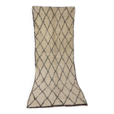 Handmade Moroccan Berber rug 291 X 116 CM
