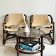Chaises safari Espri d'Ikea plus table