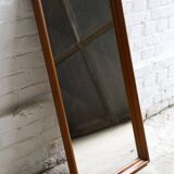 Miroir vintage danois en teck, années 1960