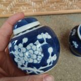 Small porcelain pot