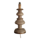 Vintage turned wood lamp, table lamp, lamp to place, Florentine lamp.