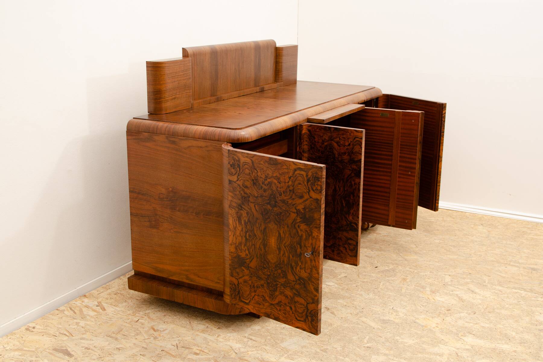 Fully renovated French ART DECO style sideboard, 1930´s