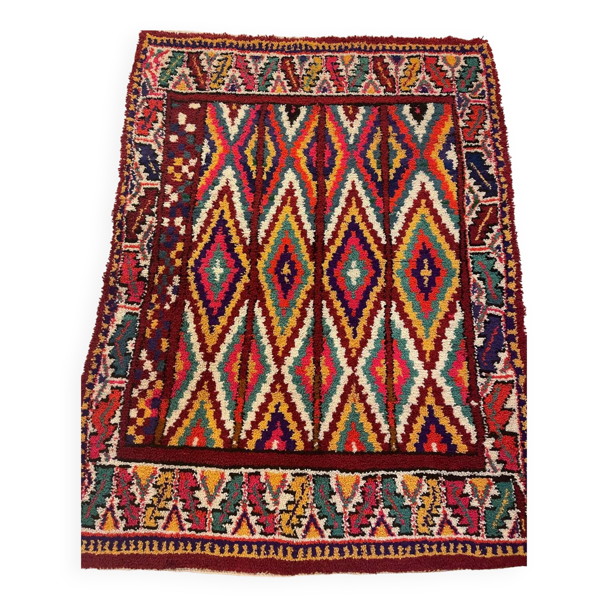 Vintage Berber rug