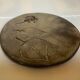 Brown ceramic trivet