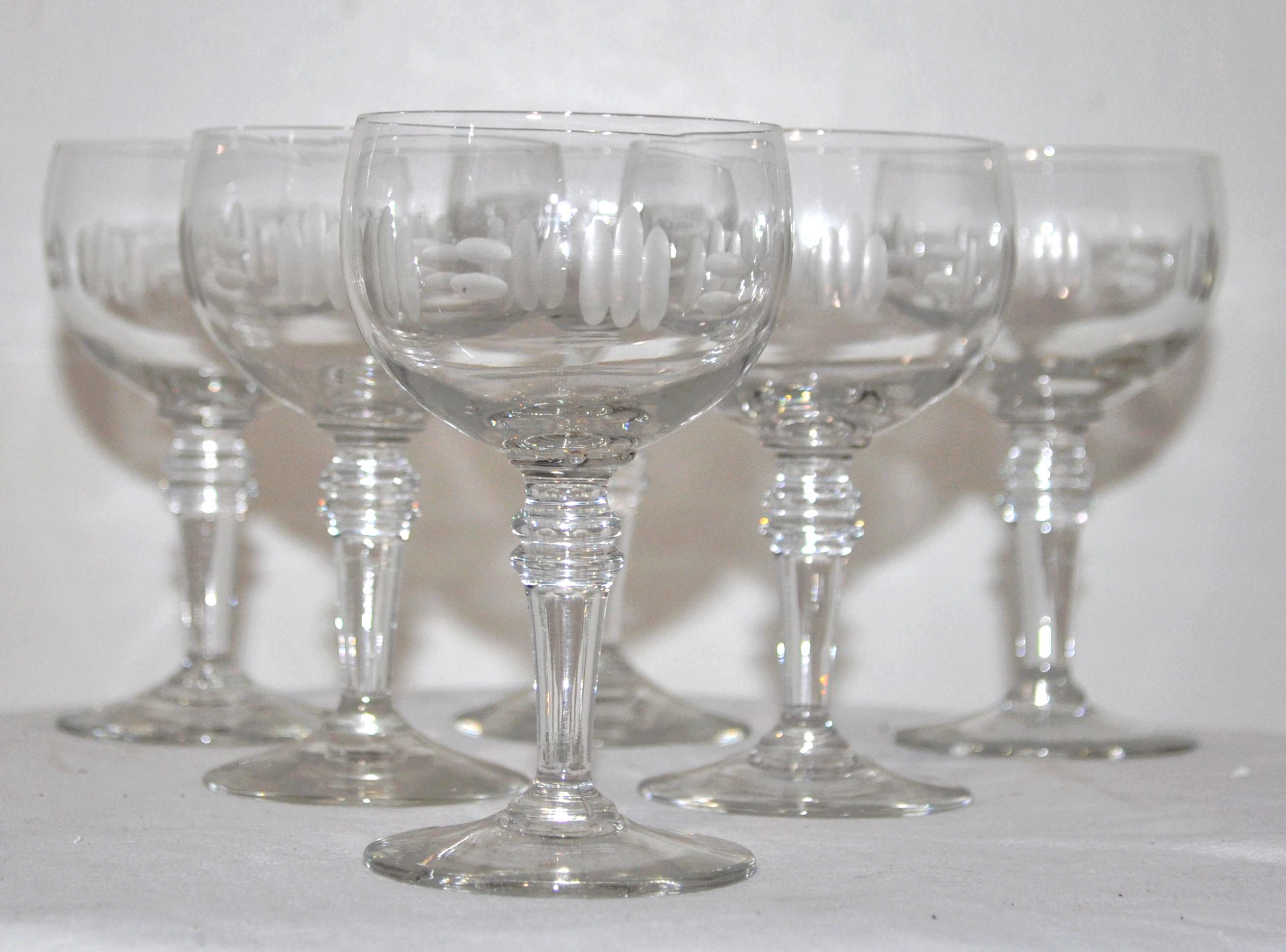 Set of 6 vintage stemware