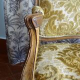 Counterpart of Louis XV period armchairs called "A la Reine"