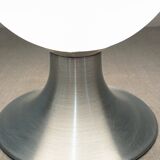 Lampe Space age en verre sablé années 60/70