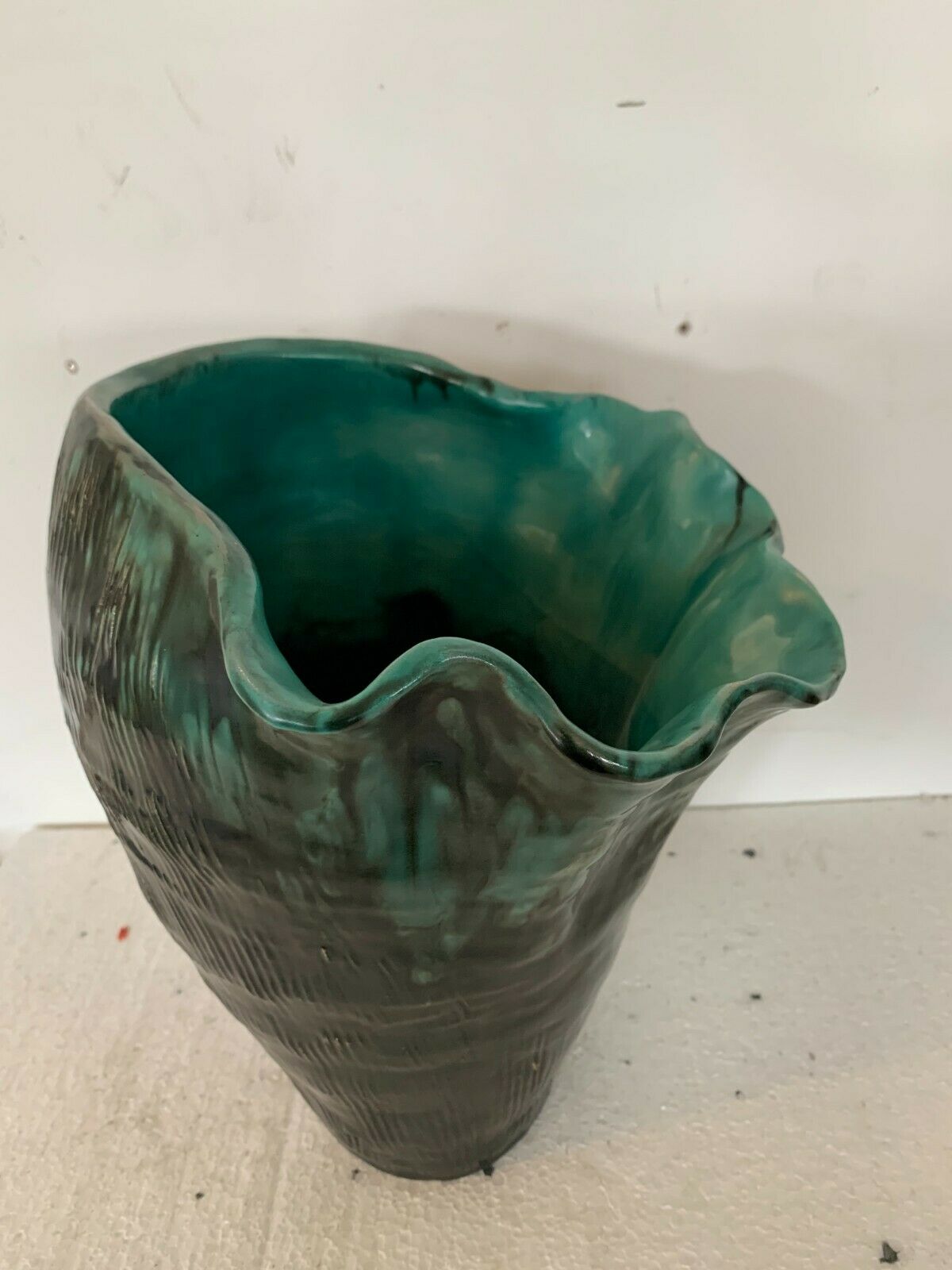 1970s ceramic vase by R.Steenbakkers 20th century