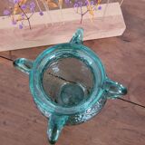 Small glass vase with 4 handles