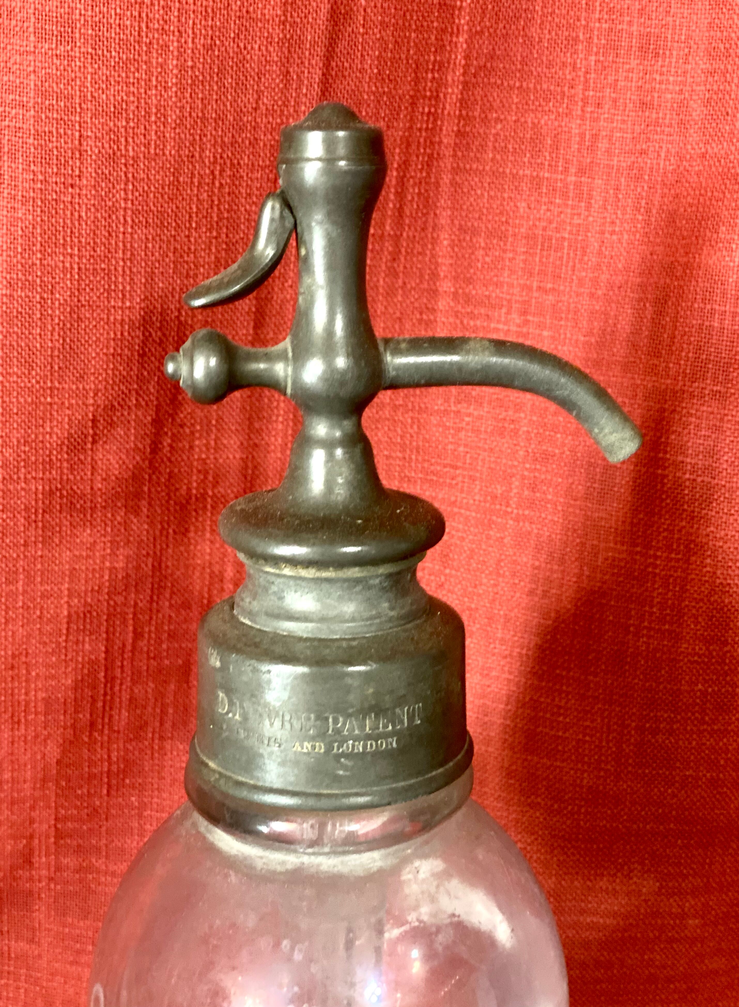 Double seltz water siphon