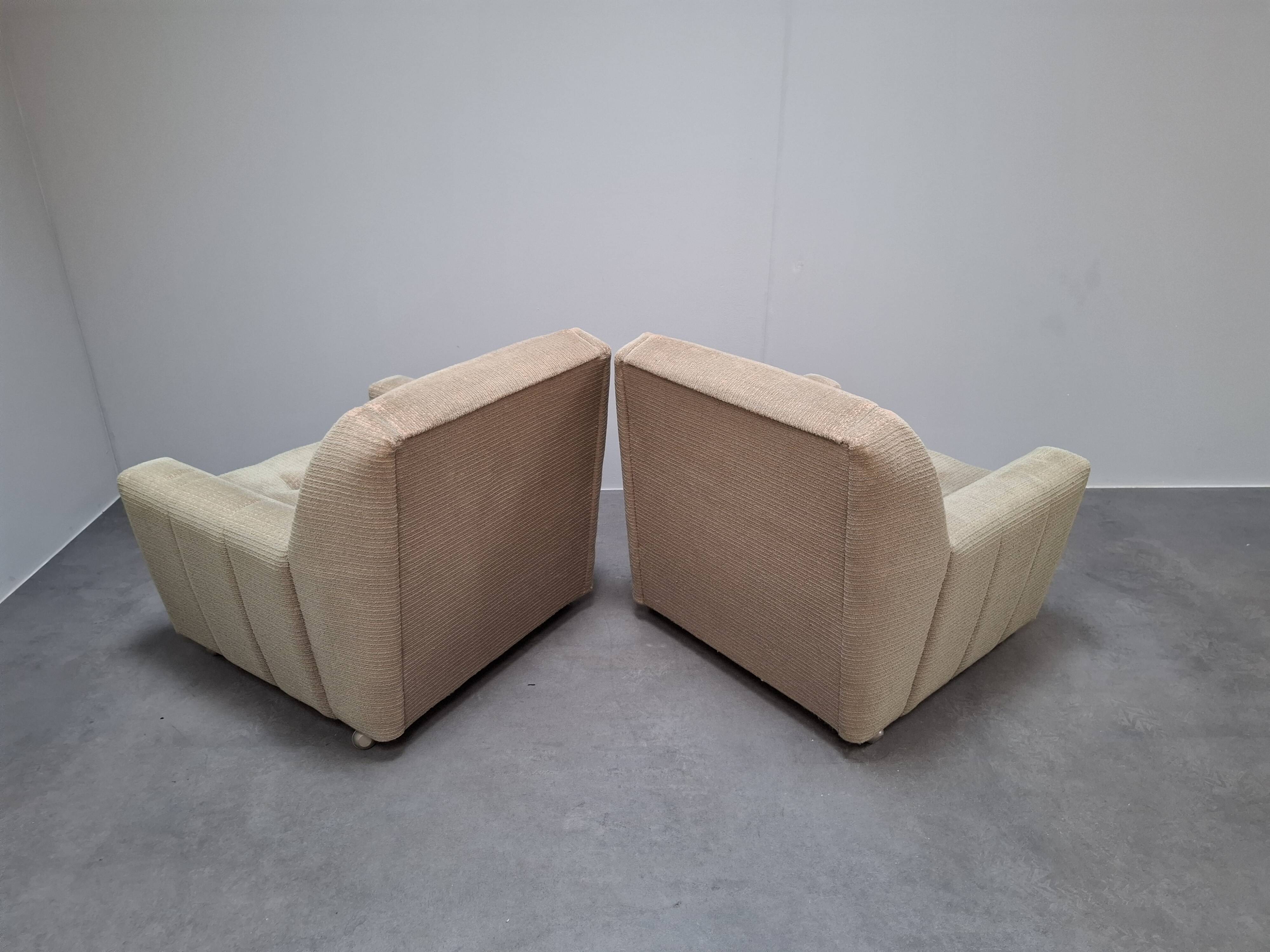 Paire de fauteuils lounge Wiberg Mid-Century Modern par UP Závody Rousínov