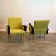 Vintage set Space Age sofa and two chairs for Drevopodnik Brno