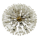 XXL Austrian Dandelion Wall or Ceiling Lamp by Emil Stejnar for Rupert Niko