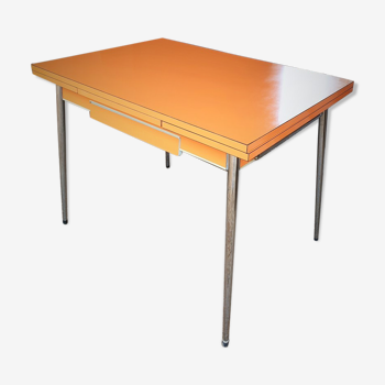 Table formica orange brand Rotub vintage