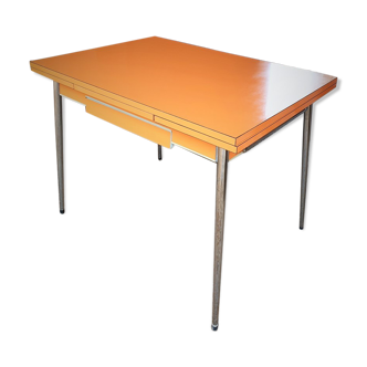 Table formica orange brand Rotub vintage