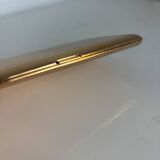Vintage 1960s gold-plated cigarette case from France - 13 x 10 cm