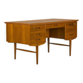 Mid-Century Modern Danish Teak Desk, 1960s