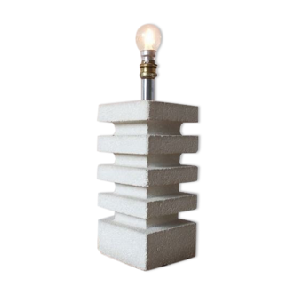 Vintage lamp stone of the Gard