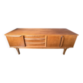 Vintage Scandinavian teak enfilade from the 1960s.