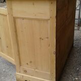 Parisian buffet in raw fir
