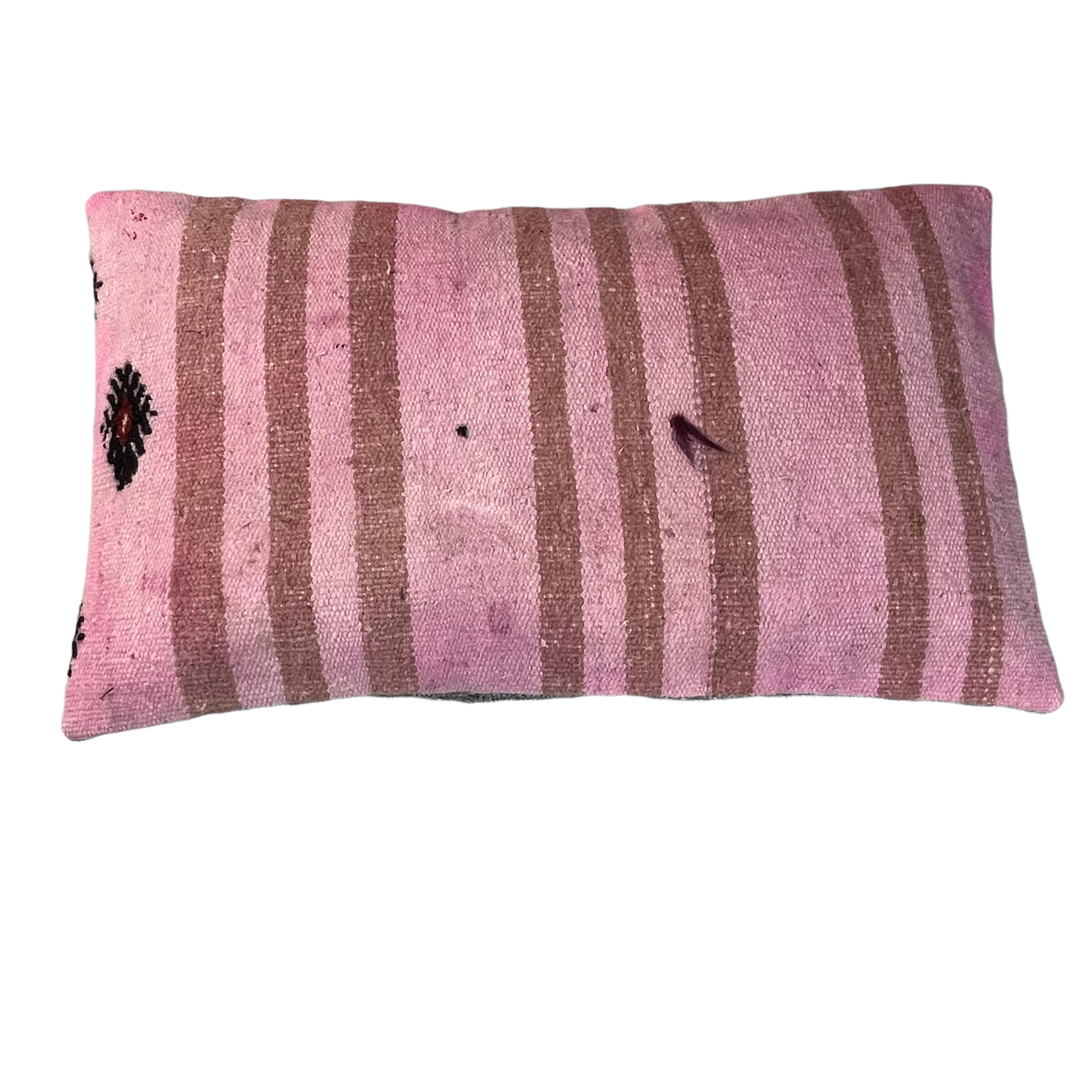 Housse de coussin vintage turque faite à la main, 30 x 50 cm