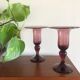 2 candle holders Biot H 14 cm