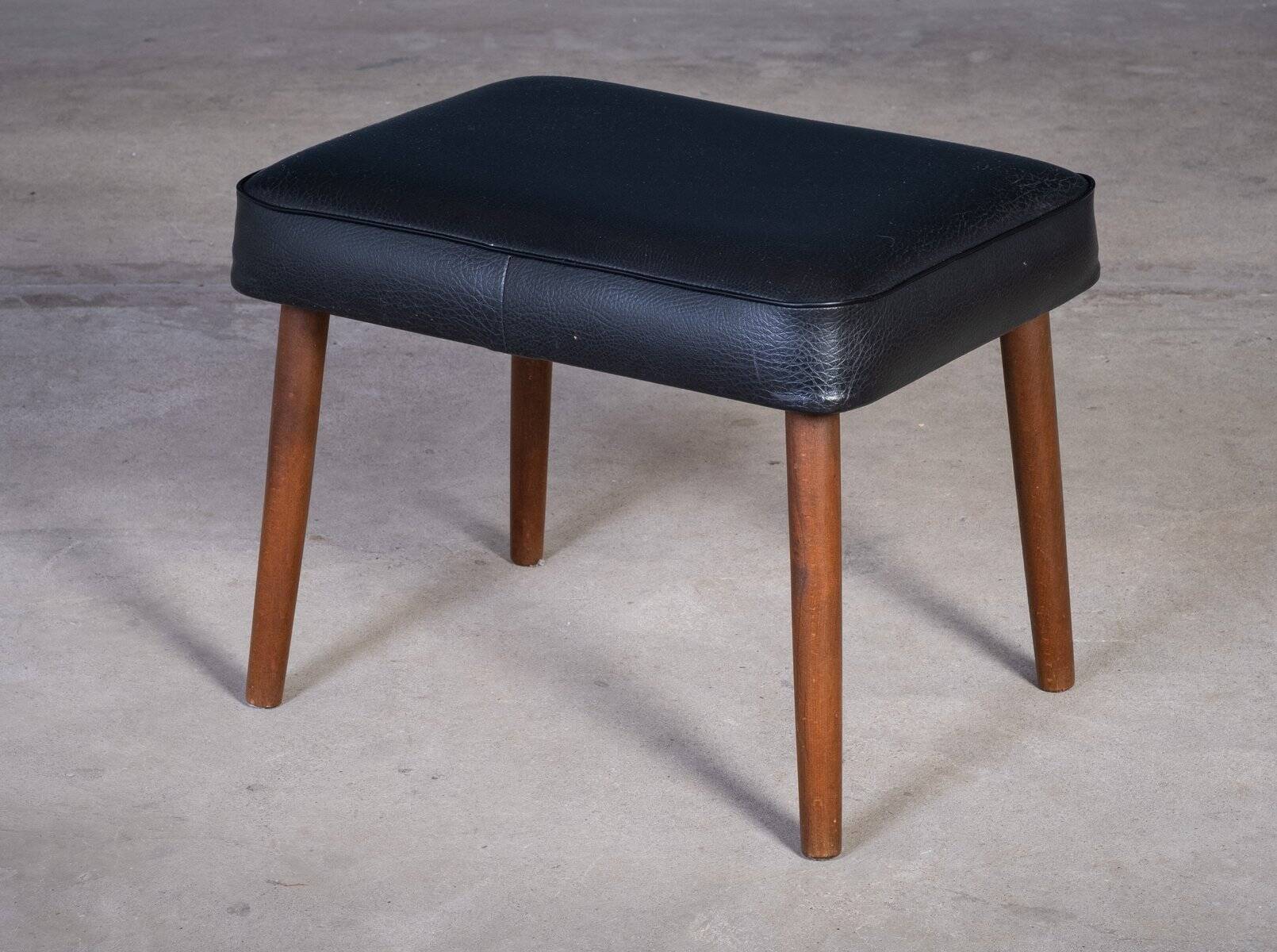 Teak stool, Denmark, 1960s
