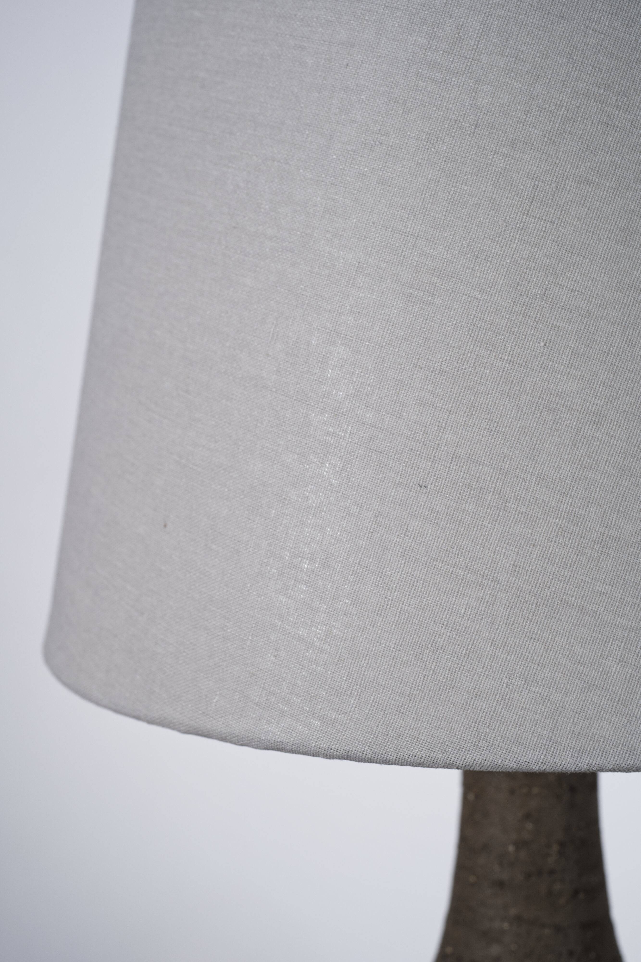 Danish mid-century ceramic table lamp