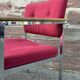 Pair of armchairs design Polsterstühle Röder & Söhne Frankfurt