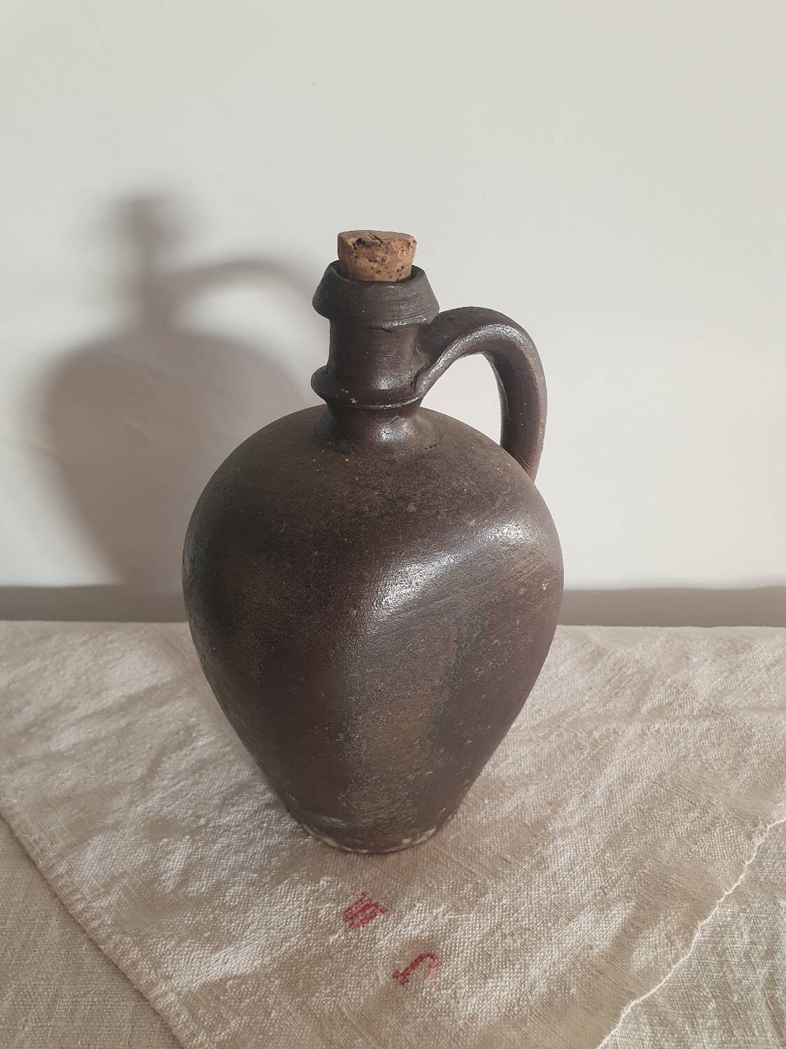 Jarre ancienne française en terre cuite