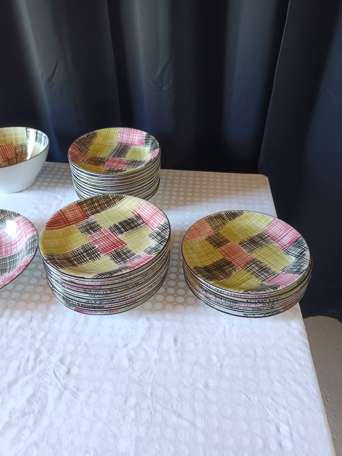 Service vintage Sarreguemines