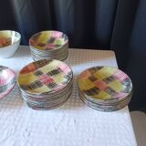Sarreguemines vintage service