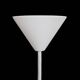 Big Danish Space Age pendant lamp / 1970s / Mid-century modern design / White