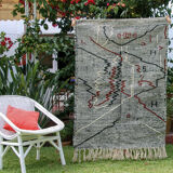 Abstract Zanafi Berber carpet 145x100cm