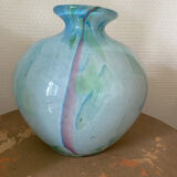 Vintage glass vase