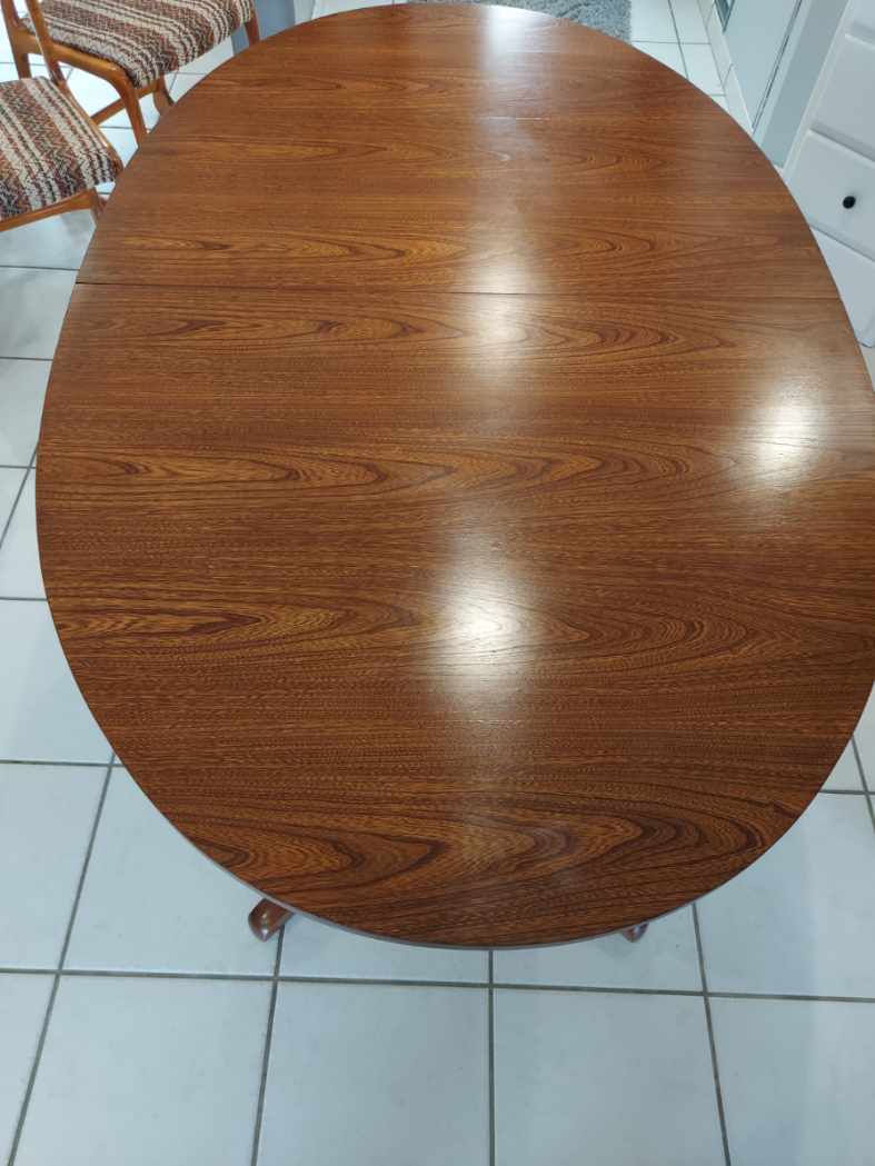 Vintage Baumann 1970s extendable table