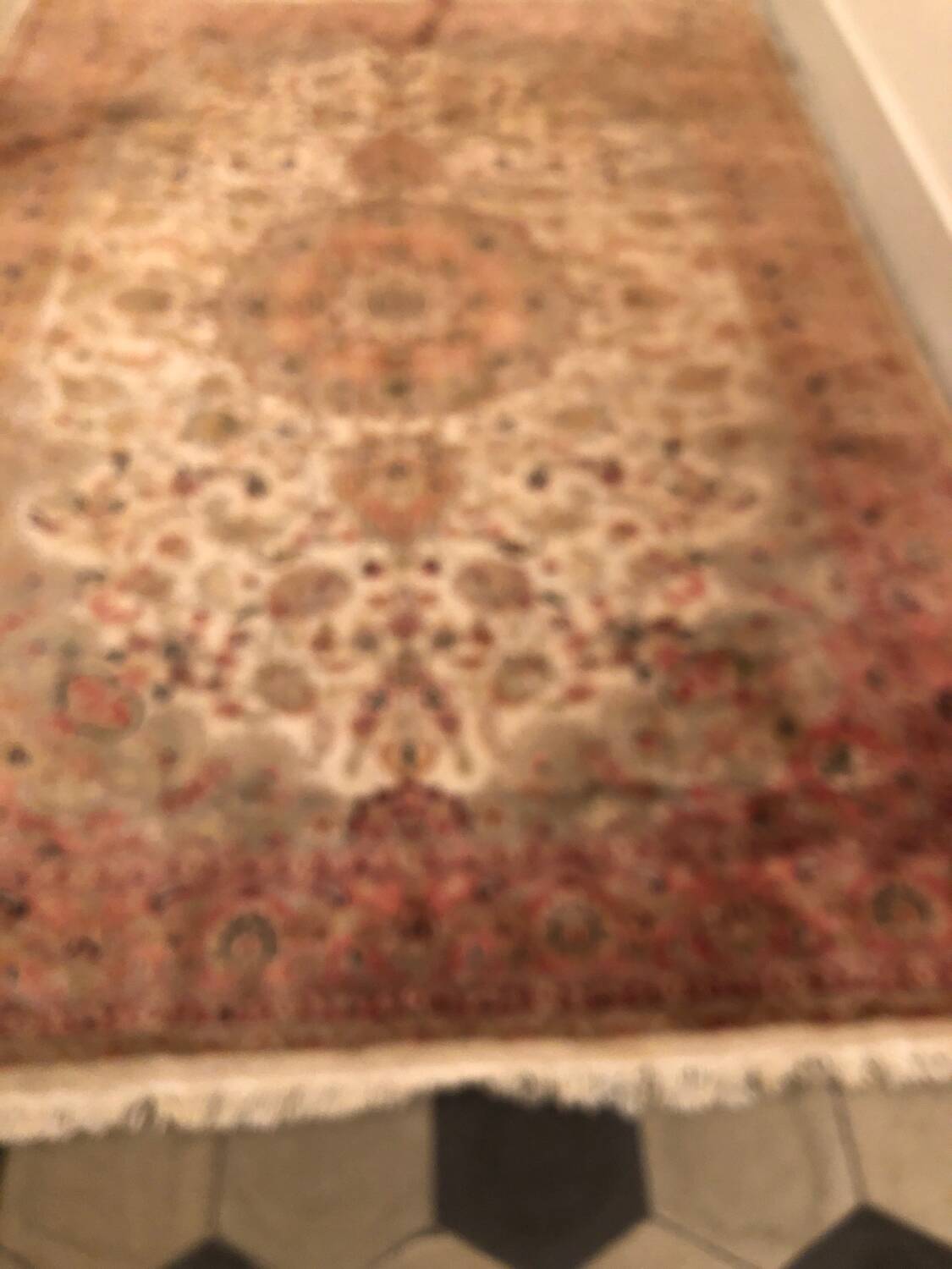 Large ancient Orient rug