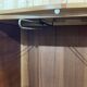 1950s English walnut bedroom wardrobe