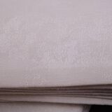 12 monogrammed cotton pad towels AL - Circa 1900