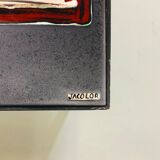 1950 coffee table with Jacolor Ceramics