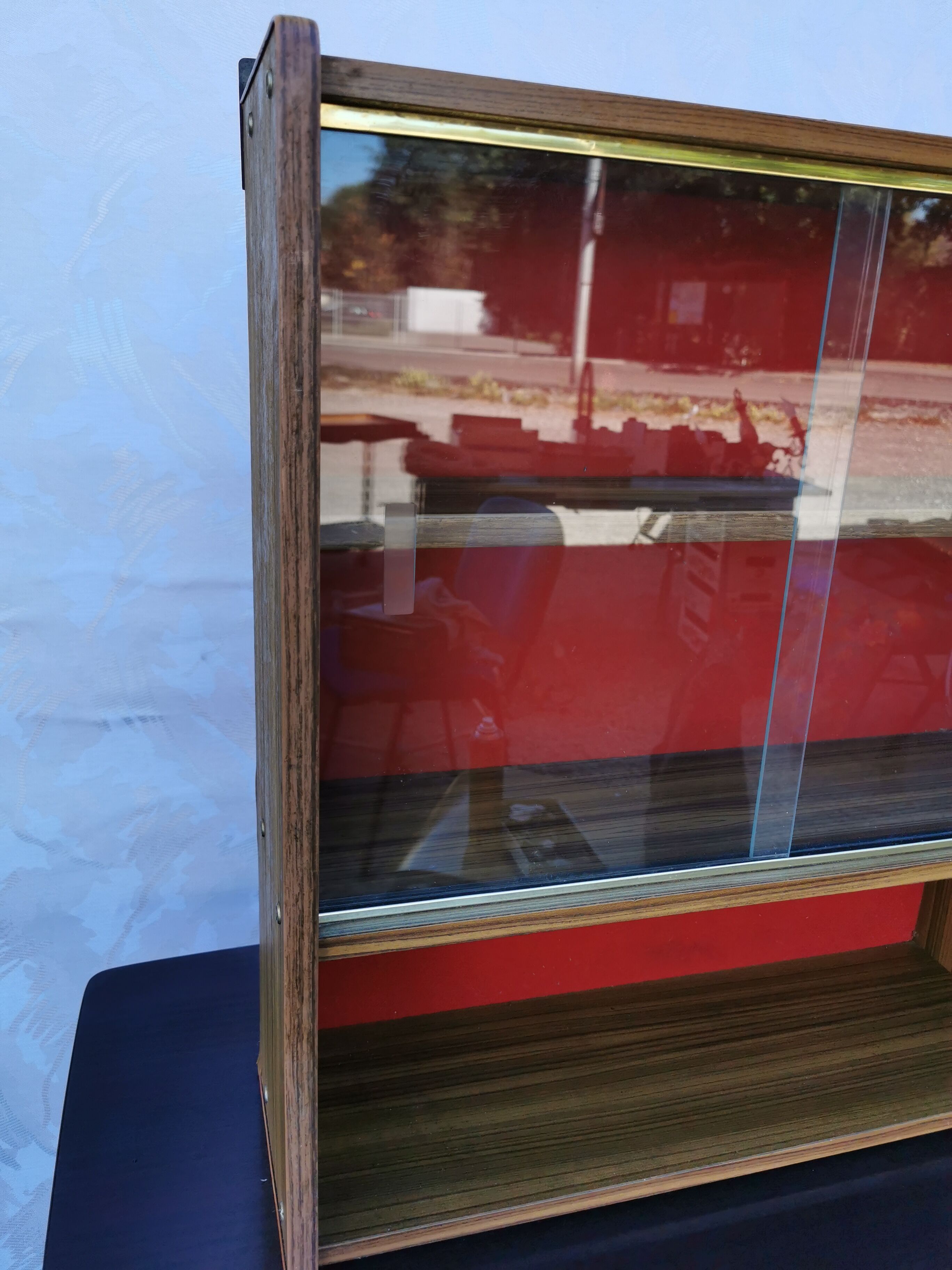 Vintage wall showcase