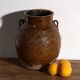 Ancient Chinese glazed stoneware vase – China, circa 1900